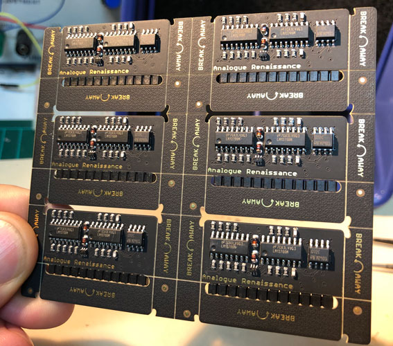 Roland Juno-106 AR Voice Chips Uninstalled